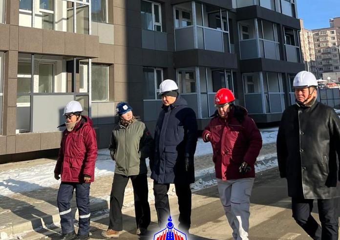 "Солонго 1, 2" төслийн барилга угсралтын ажлын явц 60 хувьтай үргэлжилж байна